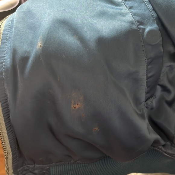 Diesel Snake Embroidered Bomber Jacket (Reversible) - Picture 13 of 15